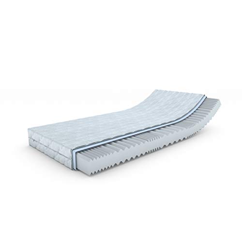 MSS® Aqua VitalFoam® 7 Zonen Matratze - H3-200x140 cm von MSS e.K.