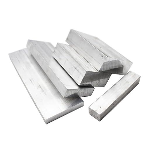 1 Stück Aluminium-Flachstangen-Metallplatte (Color : Length 100mm, Size : 5x60mm 1pc) von MTNYY