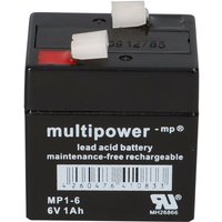 Multipower Blei-Akku MP1-6 Pb 6V / 1Ah von MULTIPOWER