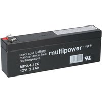 Multipower Blei-Akku MP2,4-12C 12V / 2,4Ah Zyklenfest von MULTIPOWER