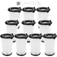 10 Stück Filter für Ergorapido AEG CX7 CX7-2 Staubsauger für alle Modelle, Hepa-Filter für Electrolux AEG CX7 CX7-2 AEF150, Ersatzfilter von MUMU