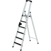 Proregal-sicherheit Made In Germany - Stufen-Stehleiter einseitig begehbar mit clip-step 6 Stufen von PROREGAL - SICHERHEIT MADE IN GERMANY