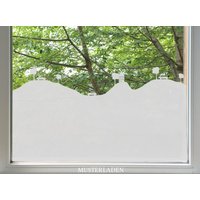 Fensterfolie Landschaft, Glasdekorfolie Sichtschutz, Dekorative Fensterfolie, Kinderzimmer, Sichtschutz Folie Kinder von MUSTERLADEN