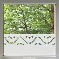Fensterfolie Ornament, Milchglasfolie Muster, Küche, Klebefolie Fenster, Sichtschutzfolie Mit Glasdekorfolie Fenster von MUSTERLADEN