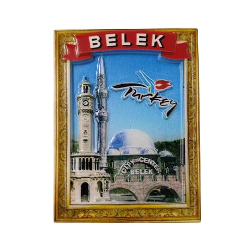 3D Belek Türkei Kühlschrankmagnet Tourist Souvenir Kühlschrank Dekoration Magnetaufkleber Handwerk Sammlung von MUYU Craft