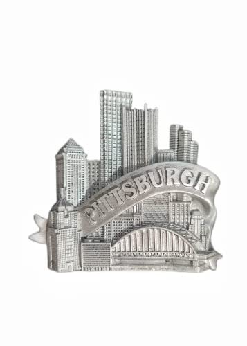 Pittsburgh Pennsylvania USA Kühlschrankmagnet Reise Souvenir Kühlschrank Dekoration Magnetaufkleber Handbemalt Handwerk von MUYU Craft