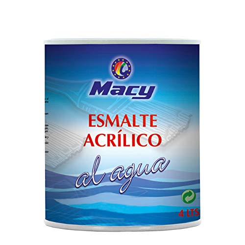 Macy Wasserlack, matt, für den Innen- und Außenbereich, 375 ml, Elfenbeinfarben von Macy