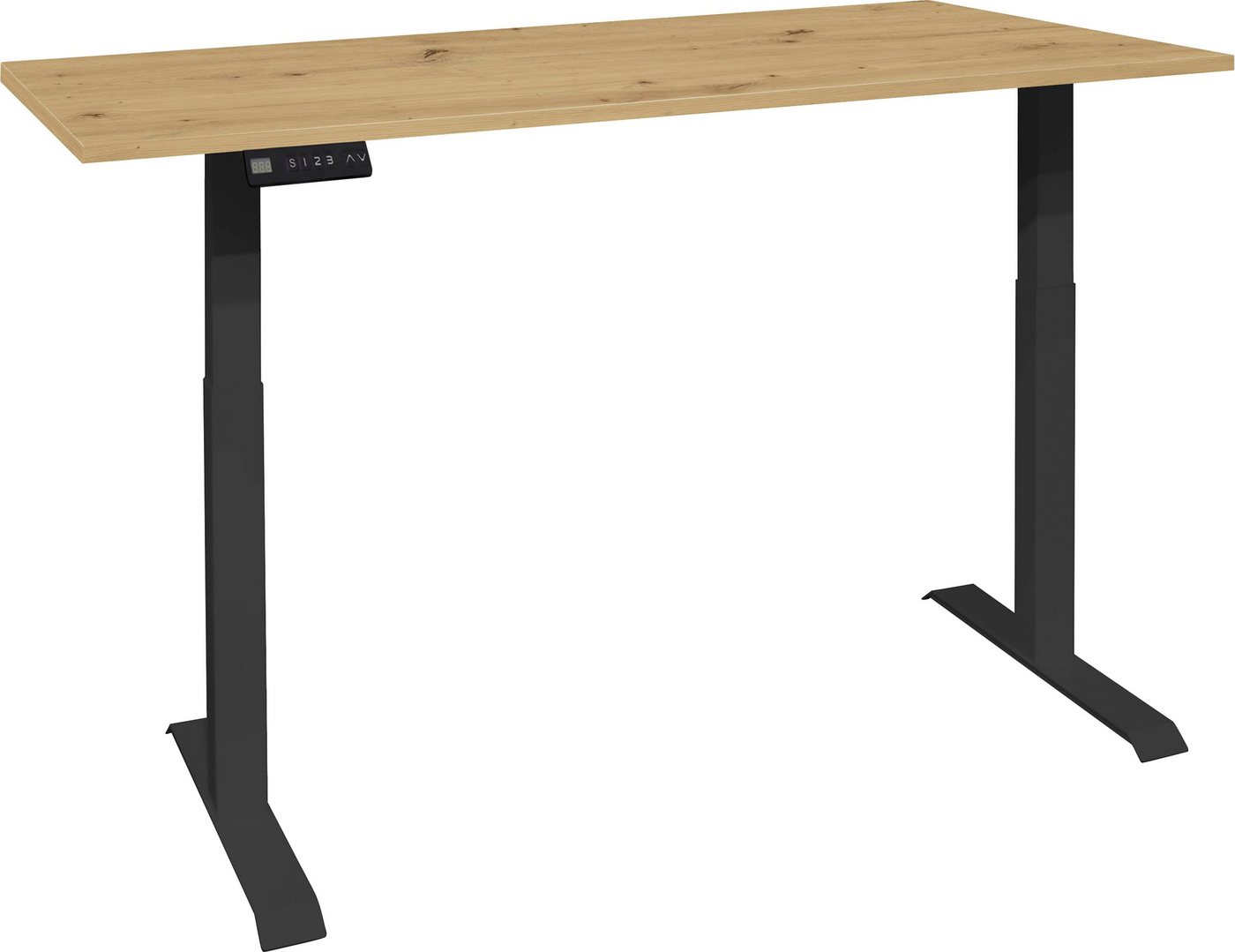 Mäusbacher Schreibtisch Big System Office, Breite 140 cm, elektrisch höhenverstellbar von Mäusbacher