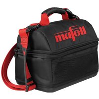 Mafell Kühltasche Tasche TZ-KT08 schwarz/rot 2 Fächer Schultergurt 095259 - Schwarz mit Rot von Mafell