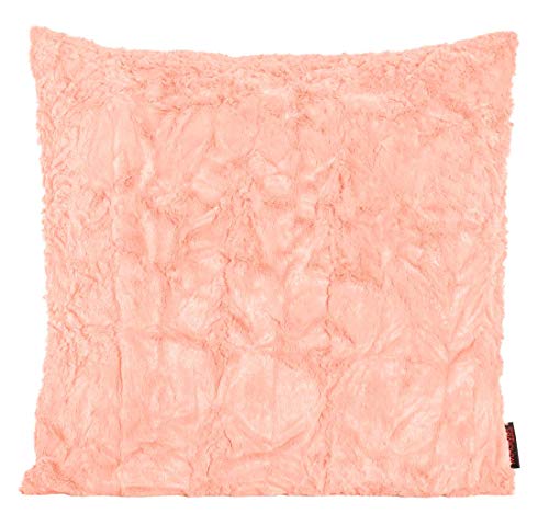 Magma Kissenhülle Fluffy - 40 x 40 cm - Plüsch Kissenhülle Felloptik - sehr flauschig und kuschelig - in vielen Farben, Farbe:Magma_apricot_072 Magma Kissenhülle Fluffy - 40 x 40 cm - Plüsch Kissenhülle Felloptik - sehr flauschig und kuschelig - in vielen Farben, Farbe:Magma_apricot_072 von Magma-Heimtex