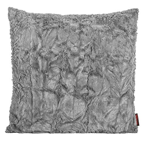 Magma Kissenhülle Fluffy - 50 x 50 cm - Plüsch Kissenhülle Felloptik - sehr flauschig und kuschelig - in vielen Farben, Farbe:Magma_Mittelgrau_005 Magma Kissenhülle Fluffy - 50 x 50 cm - Plüsch Kissenhülle Felloptik - sehr flauschig und kuschelig - in vielen Farben, Farbe:Magma_Mittelgrau_005 von Magma-Heimtex