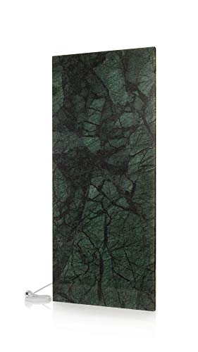 Magma® Naturstein-Infrarotheizung Original - Deutscher Hersteller seit 1992 - Magmaheizung mit 10 Jahren Garantie (Granit Indian Green, 1200 Watt / 1180 x 520) von Magma