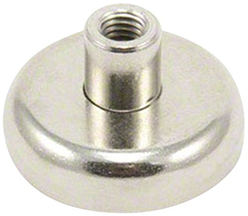 Y30Bh Ferrit - Topf - Magnet Mit M6 - Gewinde Für Diy, Hängen, Halten Oder Unterwasser - 32mm x 18mm Hoch - 5,8kg Zug - Norden - Packung von 10 von first4magnets