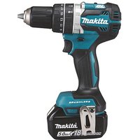 makita DHP484RTJ Akku-Schlagbohrschrauber 18,0 V, mit 2 Akkus von Makita