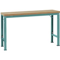Manuflex WP6042.5021 Grundwerkbank PROFI Spezial mit massiver Bucheplatte, BxTxH = 1250 x 700 x 740- Manuflex WP6042.5021 Grundwerkbank PROFI Spezial mit massiver Bucheplatte, BxTxH = 1250 x 700 x 740- von Manuflex