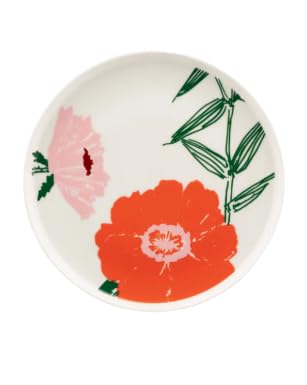 Marimekko Oiva/Puutarhakutsut Plate 20 cm, White, Green, orange Marimekko Oiva/Puutarhakutsut Plate 20 cm, White, Green, orange von Marimekko
