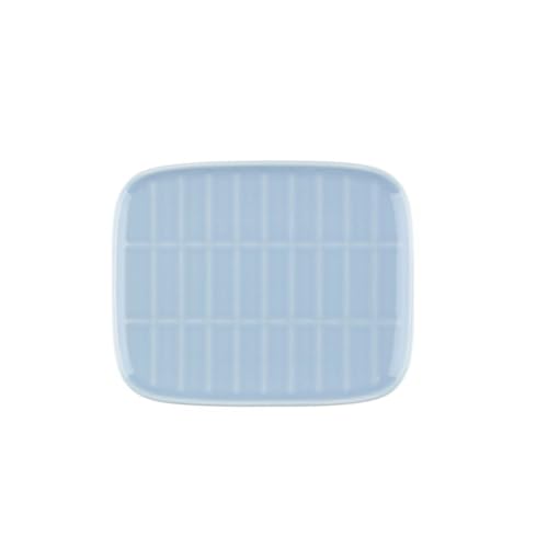 Marimekko Oiva/Tiiliskivi Plate 15x12 cm, 15 x 12 - Light Blue Marimekko Oiva/Tiiliskivi Plate 15x12 cm, 15 x 12 - Light Blue von Marimekko
