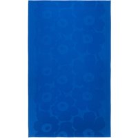 Marimekko - Unikko Tischdecke, 140 x 250 cm, dunkelblau / blau von Marimekko