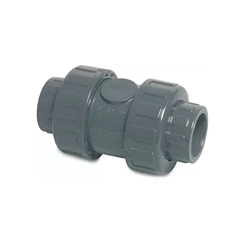 PVC-U - Klebefitting Rückschlagventil- 50mm- federbelastet von Markenprodukt