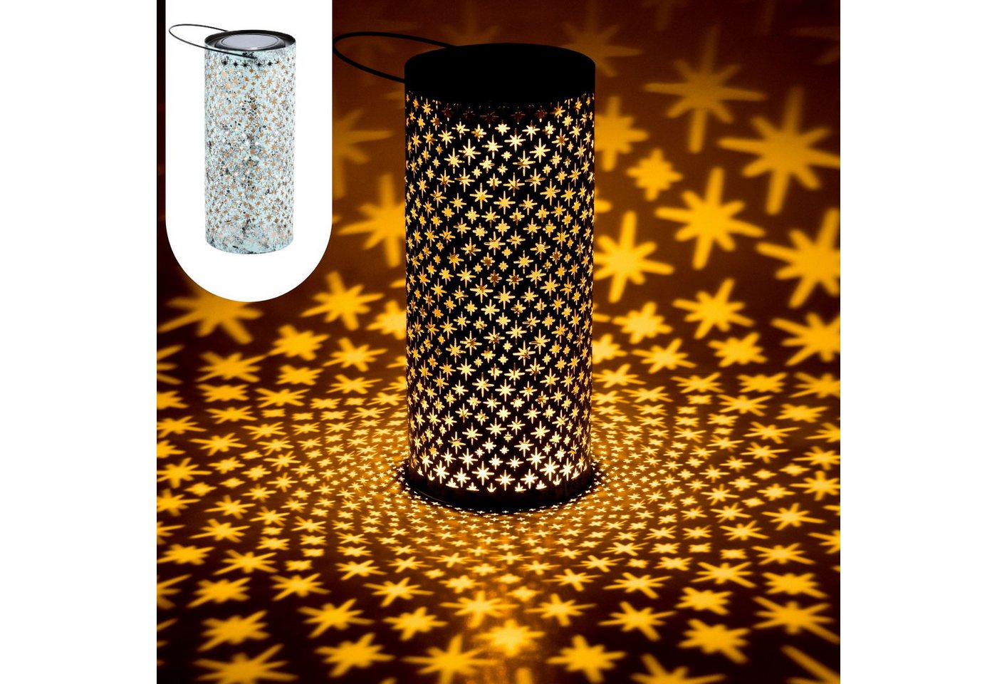 Marrakesch Orient & Mediterran Interior LED Solarleuchte Vintage Solarlaterne Solar Laterne Windlicht Lampe Outdoor Joran Grün, LED fest integriert, Hängeleuchte Marrakesch Orient & Mediterran Interior LED Solarleuchte Vintage Solarlaterne Solar Laterne Windlicht Lampe Outdoor Joran Grün, LED fest integriert, Hängeleuchte von Marrakesch Orient & Mediterran Interior