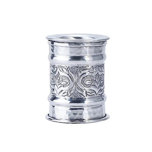 Marrakesch Orientalische Teelichthalter aus Aluminium 7cm | Marokkanische Kerzenhalter Doha -1- als Deko von Marrakesch Orient & Mediterran Interior