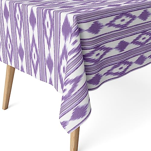 Martina Home Harzbeschichtete Tischdecke Inseln, 180 x 140 cm, Lila von Martina Home