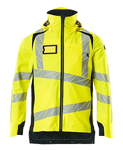 Mascot 19001-449-17010 Accelerate Safe Atmungsaktiv Hard Shell Jacke, wind- und wasserdicht, Zweifarbig, Hi-Vis Gelb/Schwarzblau, L Größe Mascot 19001-449-17010 Accelerate Safe Atmungsaktiv Hard Shell Jacke, wind- und wasserdicht, Zweifarbig, Hi-Vis Gelb/Schwarzblau, L Größe von MASCOT