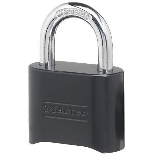 Master Lock 178D Zahlenschloss, 1 Stück, Schwarz von Master Lock