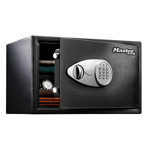 Master Lock Tresor mit Zahlenschloss, elektronische Kombination, 33 L, 27 x 43 x 37 cm von Master Lock