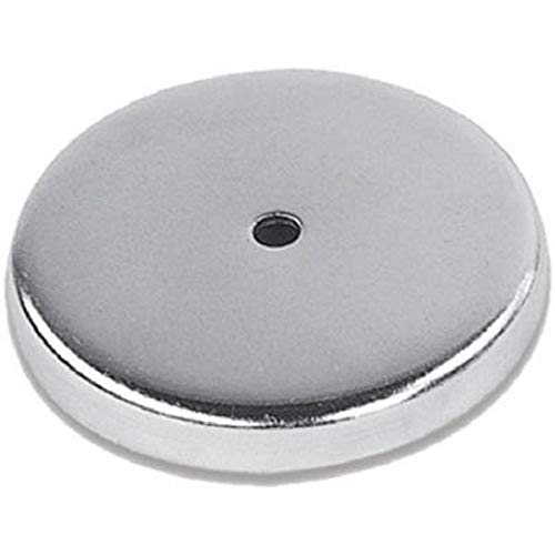 Rundmagnet 67 x 9.5 mm bis 29 kg Power Magnet rund super-stark, verchromt von Magnet Source