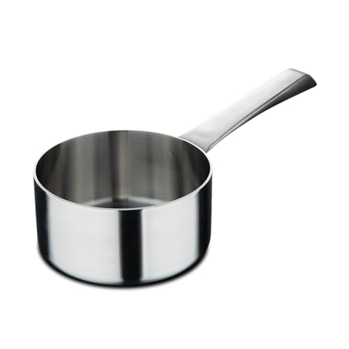 MasterPRO SIGMA - Schöpfkelle ohne Deckel 1.6L 16x8 cm Edelstahl - Mehrschichtig - Vernieteter Gusseisengriff - Geeignet für alle Herdarten - Leicht zu reinigen MasterPRO SIGMA - Schöpfkelle ohne Deckel 1.6L 16x8 cm Edelstahl - Mehrschichtig - Vernieteter Gusseisengriff - Geeignet für alle Herdarten - Leicht zu reinigen von MasterPRO