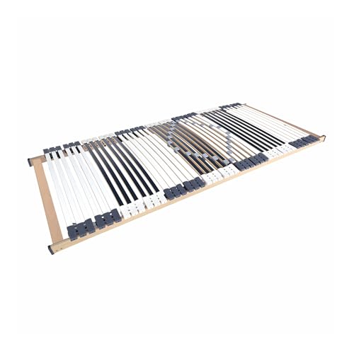 Matratzen Perfekt 7-Zonen Lattenrost 100 x 200 cm Orthopädisch 42 Leisten Härteregulierung (12-Fach) Kautschukaufhängungen bis 200 kg belastbar unverstellbar Matratzen Perfekt 7-Zonen Lattenrost 100 x 200 cm Orthopädisch 42 Leisten Härteregulierung (12-Fach) Kautschukaufhängungen bis 200 kg belastbar unverstellbar von Matratzen Perfekt