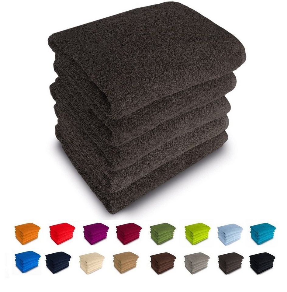 MatratzenL.A.B® Handtücher 500 g/m², 100% Baumwolle (einzeln verpackt, 1-St), zur Auswahl: 30x50 cm, 50x100, 70x140, 50x70, mit Aufhänger, 23 Farben von MatratzenL.A.B®