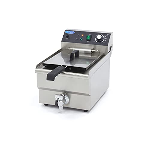 Maxima Gastro Fritteuse - 13 l - 1 Korb - mit Ablasshahn Maxima Gastro Fritteuse - 13 l - 1 Korb - mit Ablasshahn von Maxima
