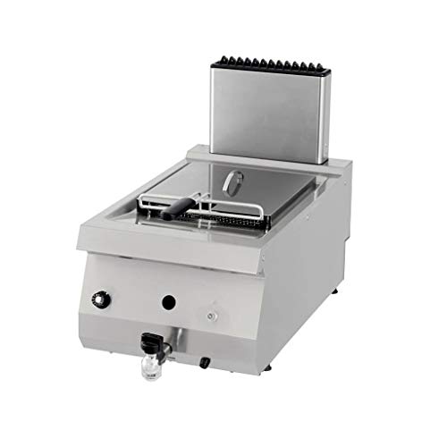 Maxima Gastro Heavy Duty Fritteuse - 1 x 12 l - Einzeleinheit - 70 cm Tief - mit Ablasshahn - Gas Maxima Gastro Heavy Duty Fritteuse - 1 x 12 l - Einzeleinheit - 70 cm Tief - mit Ablasshahn - Gas von Maxima