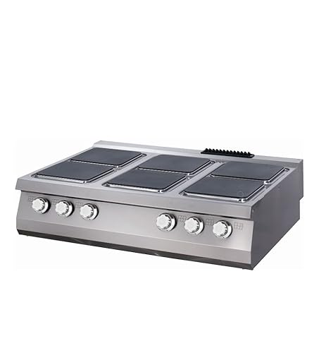 Maxima Gastro Premium Kochfeld - 6 Brenner - Dreifache Einheit - 90 cm Tief - Elektrisch Maxima Gastro Premium Kochfeld - 6 Brenner - Dreifache Einheit - 90 cm Tief - Elektrisch von Maxima