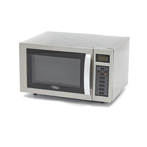 Maxima 09367010 Magnetron-1000W-20 Programma's-Borden tot Ø 32 cm Professionelle Mikrowelle 25L 1000W Programmierbar, Edelstahl Maxima 09367010 Magnetron-1000W-20 Programma's-Borden tot Ø 32 cm Professionelle Mikrowelle 25L 1000W Programmierbar, Edelstahl von Maxima