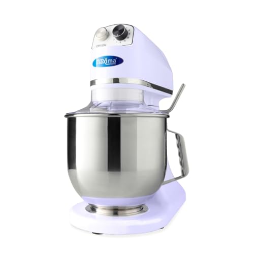 Planetenmixer 7 l bis 2 kg Teig lila – Edelstahl-Rührschüssel – 11 Geschwindigkeiten – Küchenmaschine – Standmixer – Lebensmittelroboter – 7 Liter – lila Planetenmixer 7 l bis 2 kg Teig lila – Edelstahl-Rührschüssel – 11 Geschwindigkeiten – Küchenmaschine – Standmixer – Lebensmittelroboter – 7 Liter – lila von Maxima