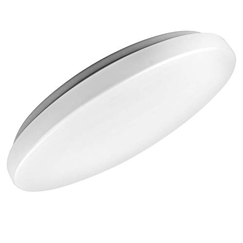 Maxkomfort LED Deckenleuchte flacht 24 Watt Neutralweiß 1800 Lumen rund Wandlampe Wandleuchte Deckenlampe Innenleuchte von Maxkomfort