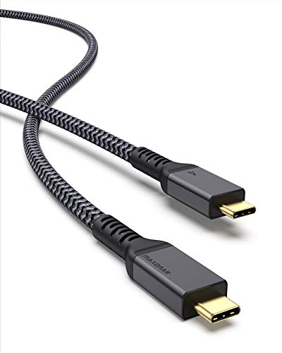 Maxonar Thunderbolt 4 Kabel 1,8m/40Gbps, TB4 USB C 4.0 Kabel Unterstützt 1x8K 60hz oder doppelten 4K60hz-Monitor,für i-Phone 15 Pro/Max Macbook air/Pro M1 M2,Mac Studio,Studio Display,SSD,eGpu,Dock von Maxonar