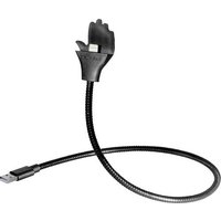 Maxtrack USB-Kabel USB 2.0 USB-A Stecker, Apple Lightning Stecker 0.50m Schwarz MH 1L von Maxtrack