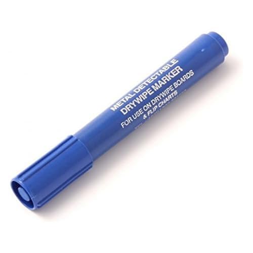 Maya Professionelles Werkzeug Q0800–2/2 Marker Detectable Pro von Metallen und X-Ray, blau, 10 Stück Body, blau ink von Maya