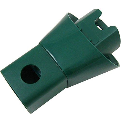 McFilter Elektro-Adapter | Oval auf Wappen | mit Stromdurchführung | geeignet für Vorwerk Kobold 130, 131, 135, 136, 140, 150 und Tiger 251, 252, 260, 265, 270 von McFilter