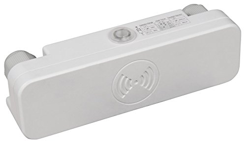 McShine - HF Mikrowellen Feuchtraum Bewegungsmelder | LX-757 | 180° 200W Outdoor IP65 Präsenzmelder Hochfrequenzsensor Reichweite 7,5m-15m für Draußen Keller, Garage von McShine