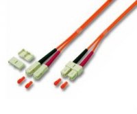 M-CAB LWL Duplex Jumper Patch-Kabel (ST-SC) 7,5m von M-CAB