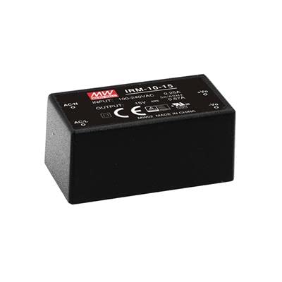 Mean Well IRM-10-15 AC/DC-Printnetzteil 15 V/DC 0.67A 10W von MeanWell