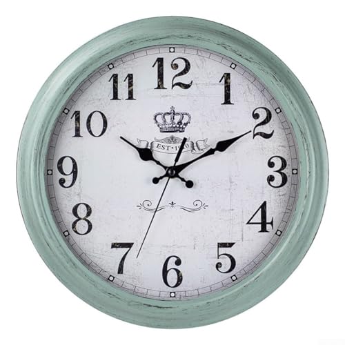 33 cm antike Wanduhr, leiser Mechanismus und batteriebetrieben für stilvolle Dekorlösungen 33 cm antike Wanduhr, leiser Mechanismus und batteriebetrieben für stilvolle Dekorlösungen von MeevrgR