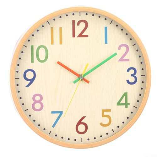 Dekorative Wanduhr mit charmantem Design und lautlosem Uhrwerk für ruhige Wohnzimmer Dekorative Wanduhr mit charmantem Design und lautlosem Uhrwerk für ruhige Wohnzimmer von MeevrgR
