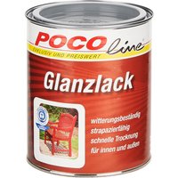 POCOline Acyl Buntlack Silbergrau glänzend ca. 0,75 l von Pocoline