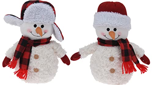 Türstopper Schneemann Weihnachten Türhalter 2er Set Türpuffer Winter Deko von Meinposten